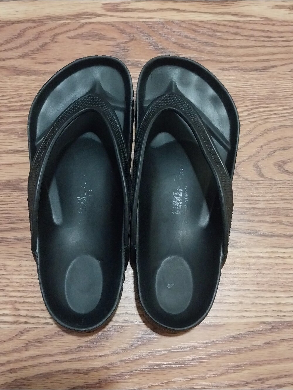 Birkenstock Sporty Thong Sandals Women Size 37 Black Waterproof Flip Flops